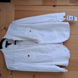 INC International Concepts.  Linen. Size XL.  Womens Jacket/Coat. BNWT